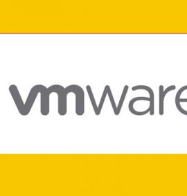 Vmware logo and illustration on the website